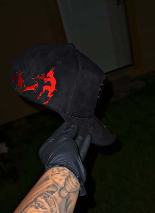 Devil Suede Cap