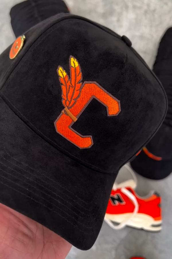 Pumpkin Suede Casual Hat