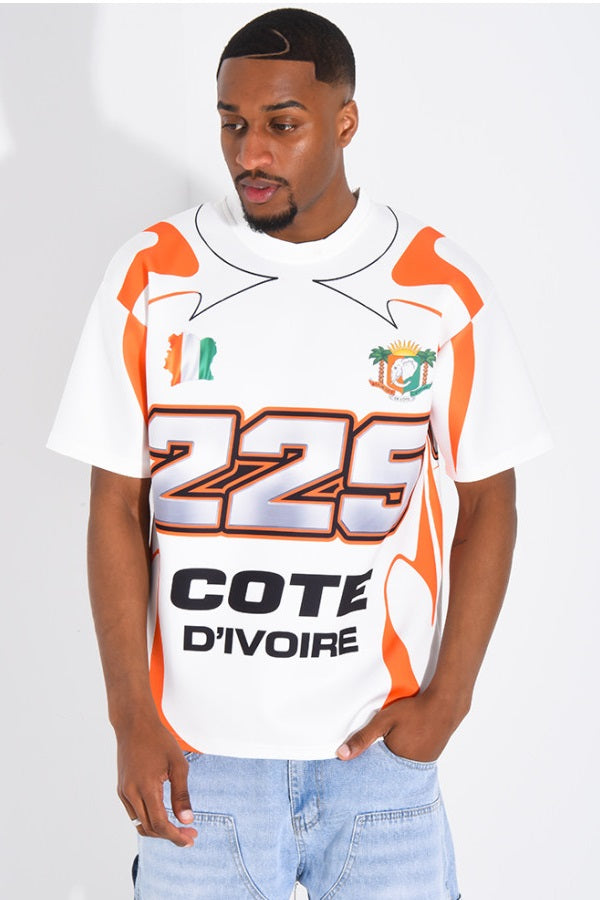 T-shirt "225 COTE D'IVOIRE"