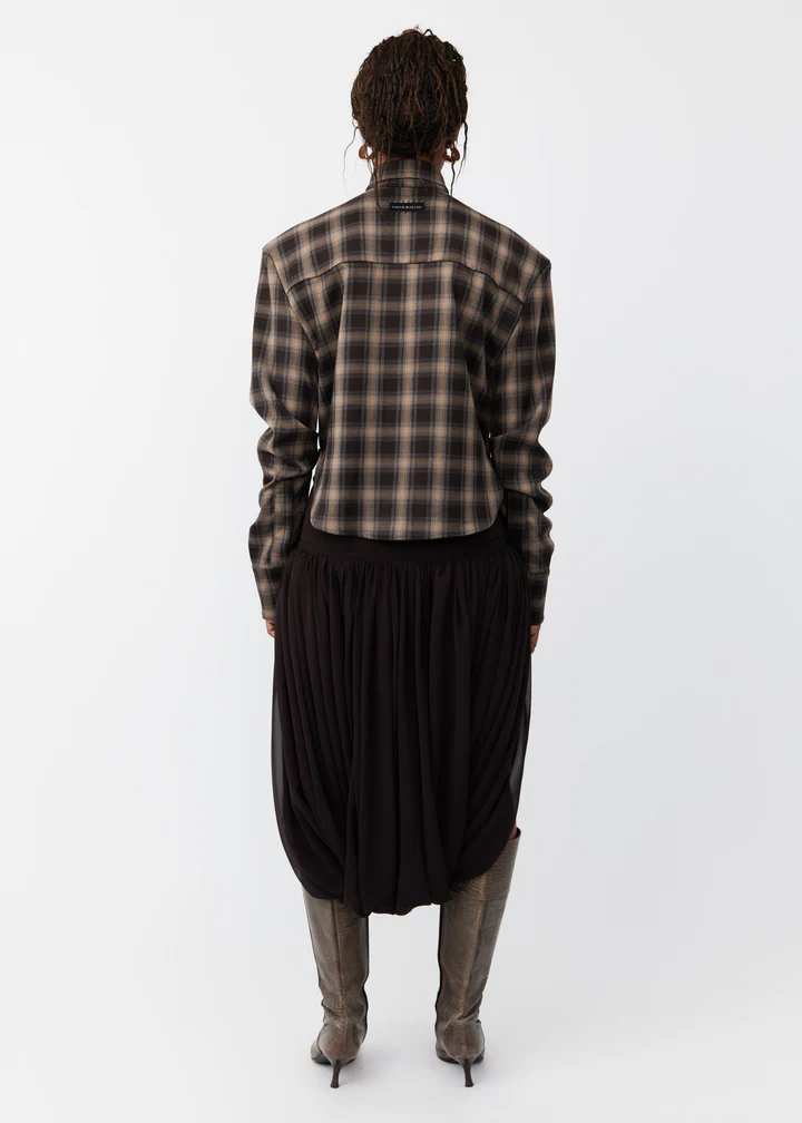Chic Plaid Top