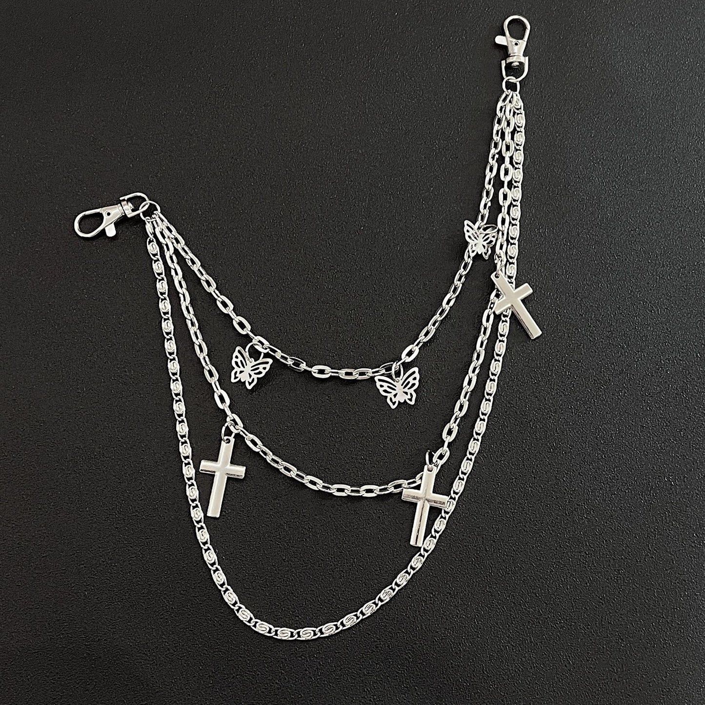 Fashion Butterfly Jeans Waist Chain
