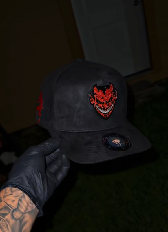 Devil Suede Cap
