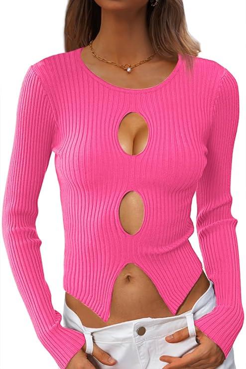 Ripped Split Sweater