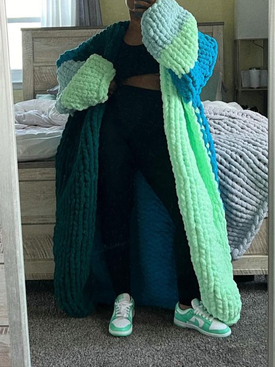 The Oversized Knit Cardigan