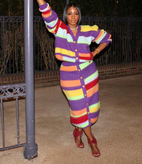 Taste the rainbow skirt set