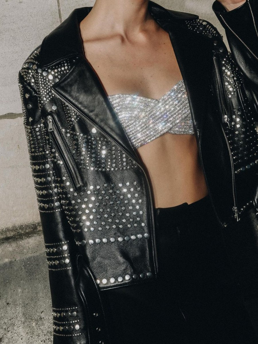 Sparkly Silver Top