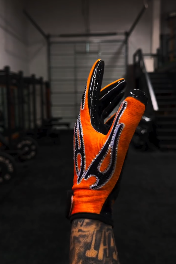 Black Flame Gloves
