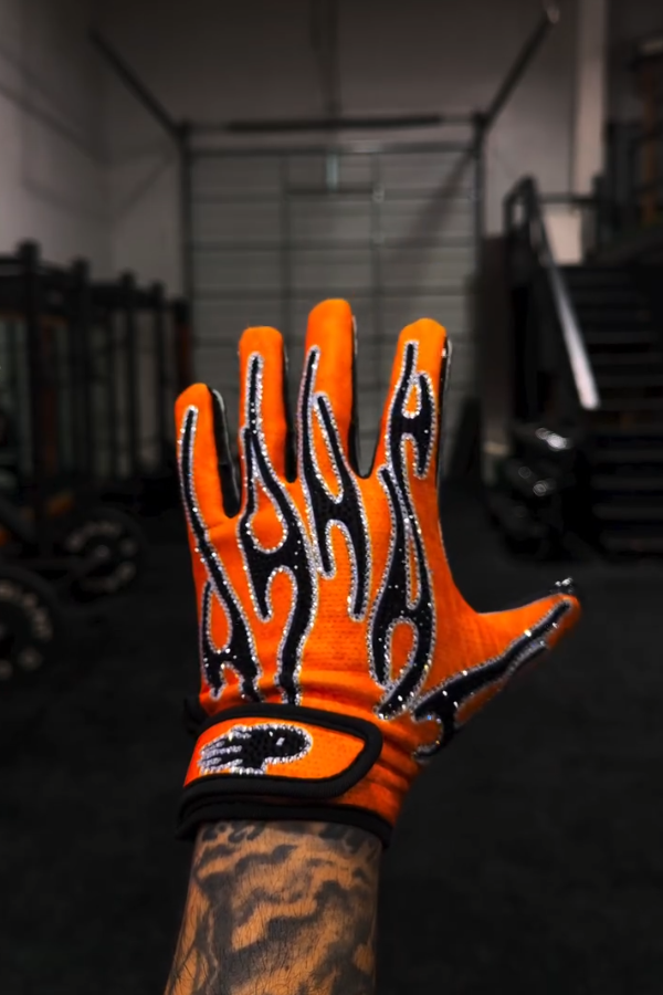 Black Flame Gloves