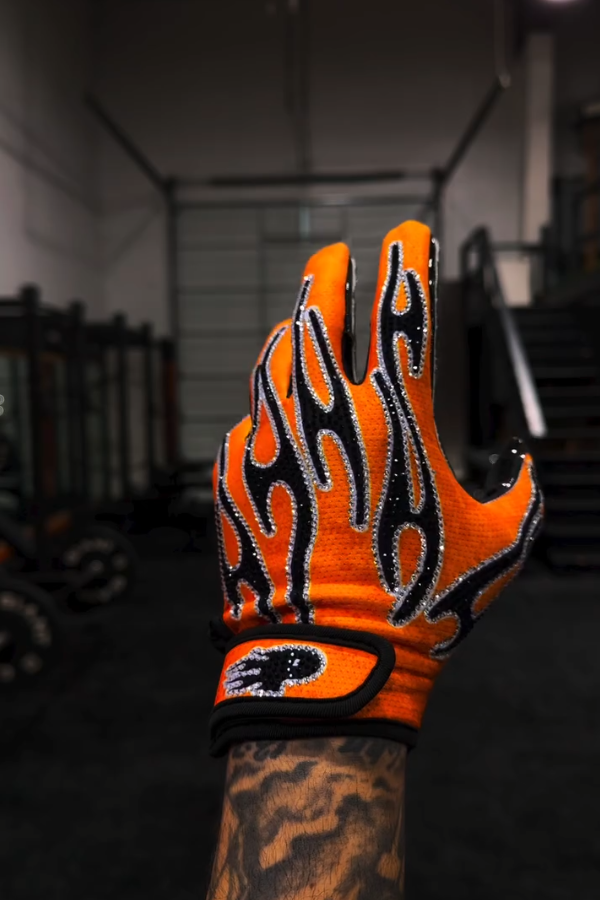 Black Flame Gloves