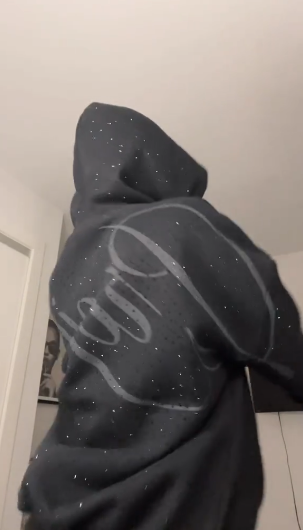 Couple's Sparkly Versatile Hoodies