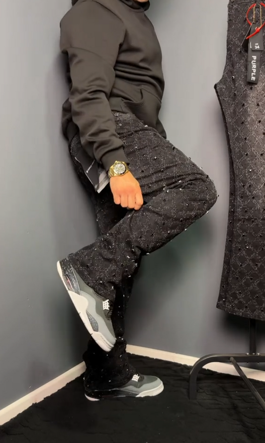 Men's Trendy Stretch Pearl Jeans