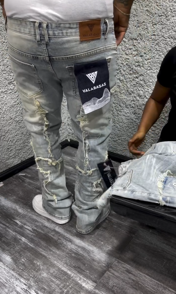 Men's Vintage Raw Jeans
