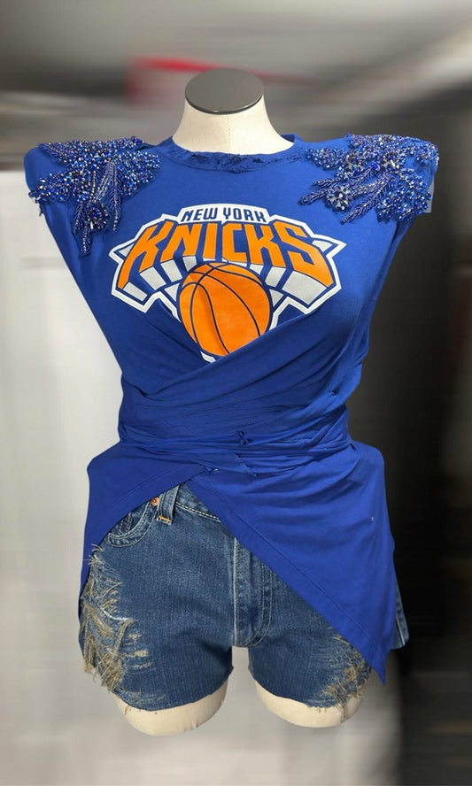 Wrap Tee "KNICKS"