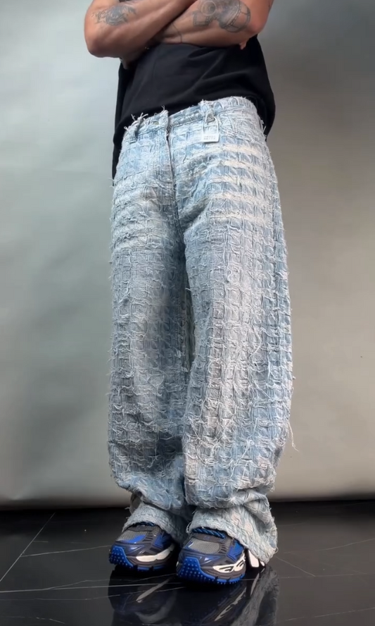 Men's Fashion Distressed Jeans