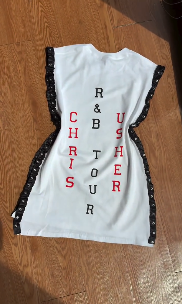 Trendy Paperclip R&B Dress
