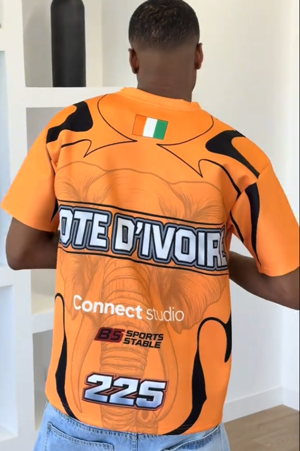 T-shirt "225 COTE D'IVOIRE"