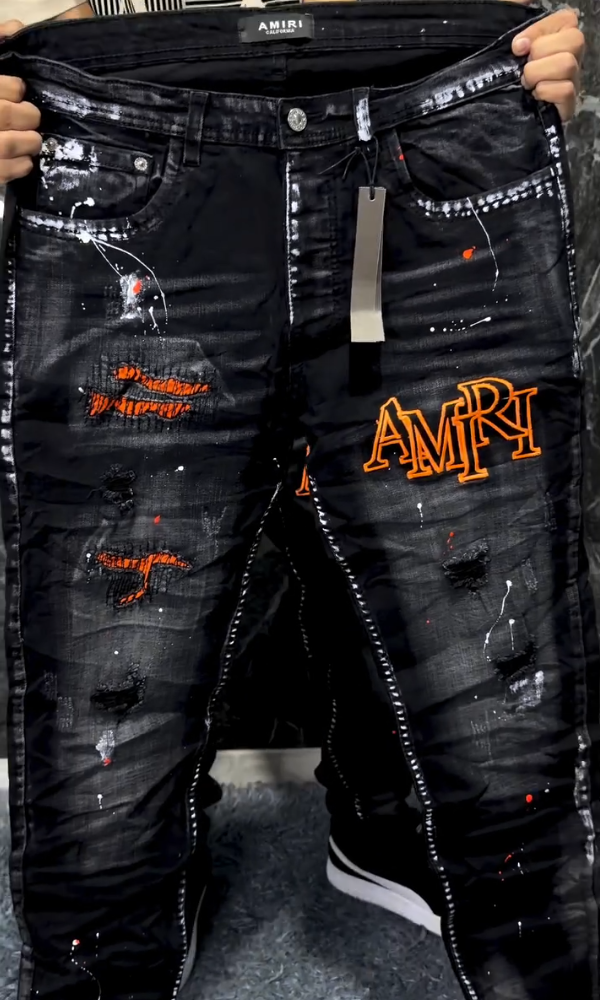 Men's Urban Trendy Distressed Jeans