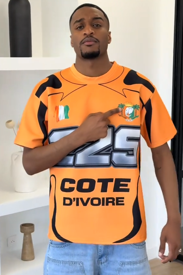 T-shirt "225 COTE D'IVOIRE"