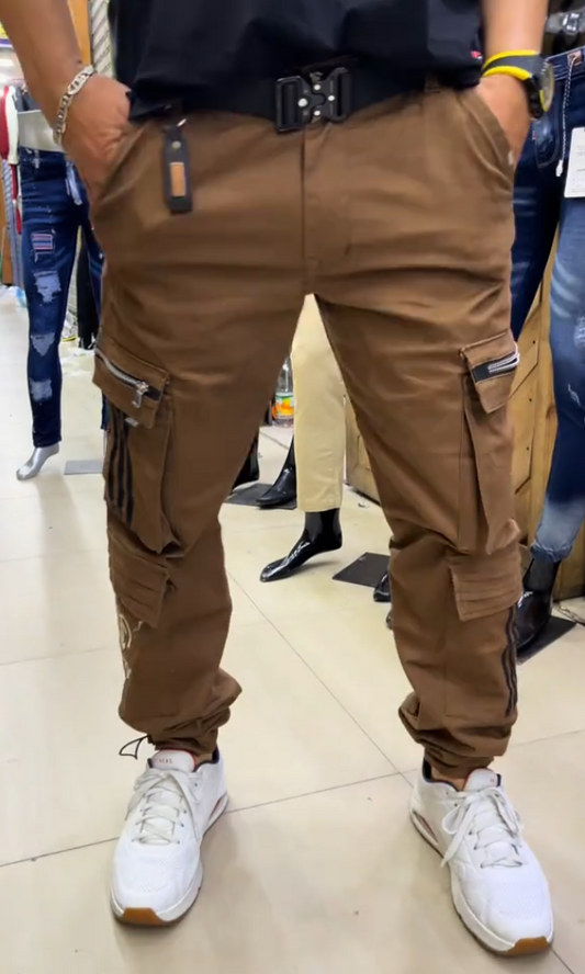 Men's Casual Loose Overalls