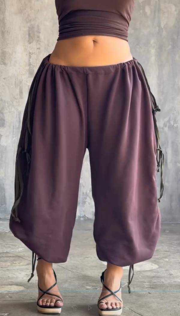 Unisex Adjustable Loose-fit Trousers