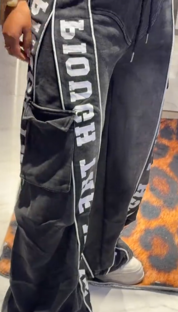 Trendy Letter Casual Sweatpants