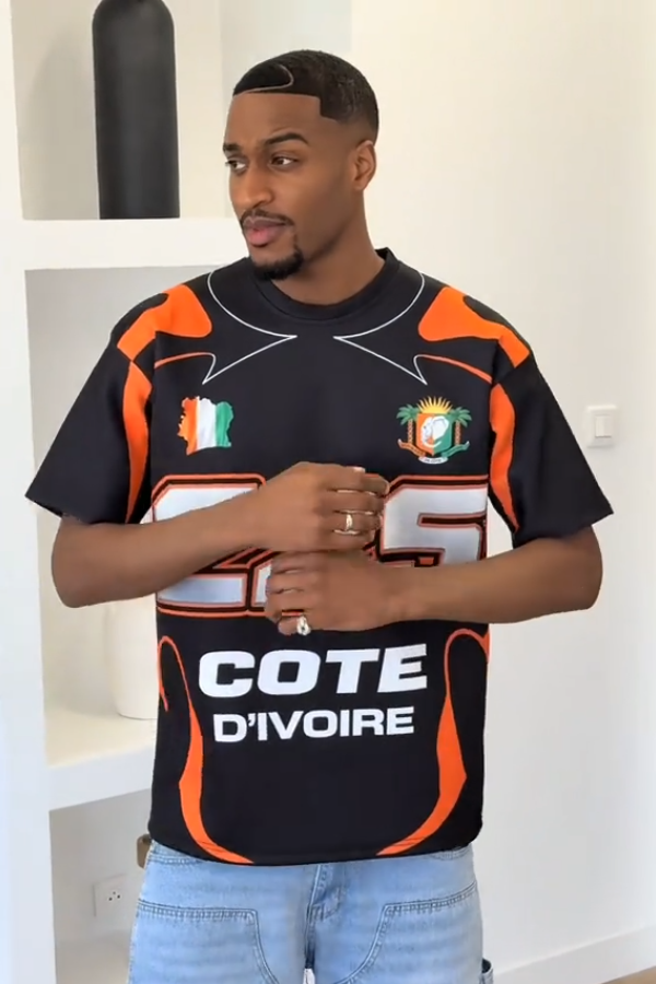 T-shirt "225 COTE D'IVOIRE"