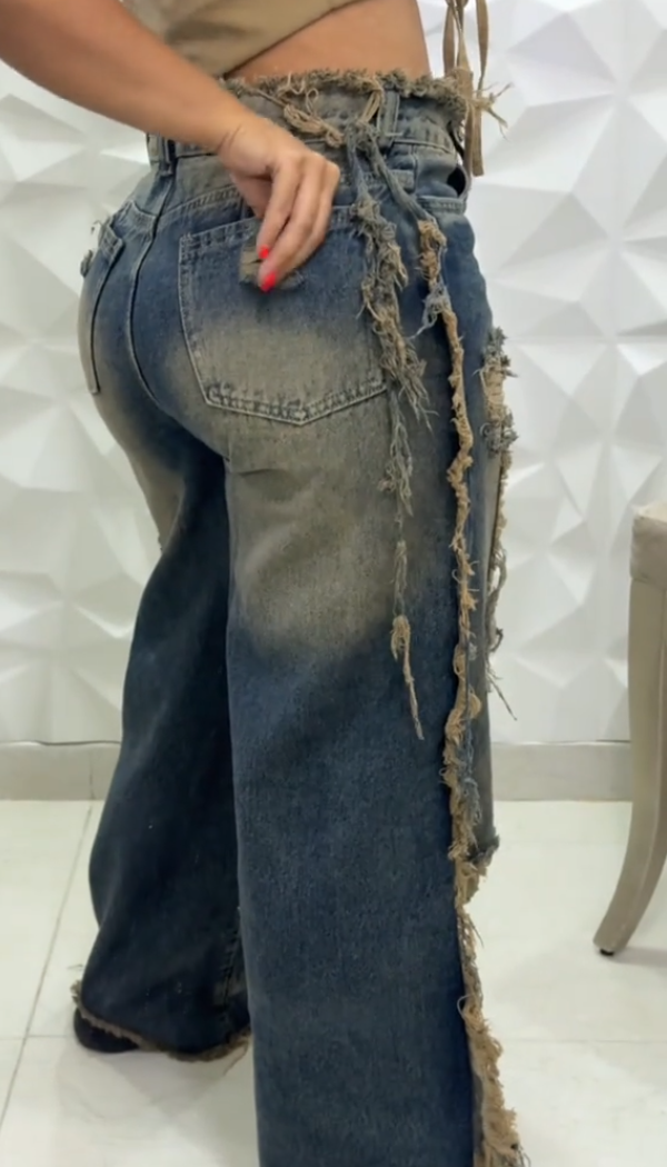 Women's Vintage Distressed Ripped Jeans