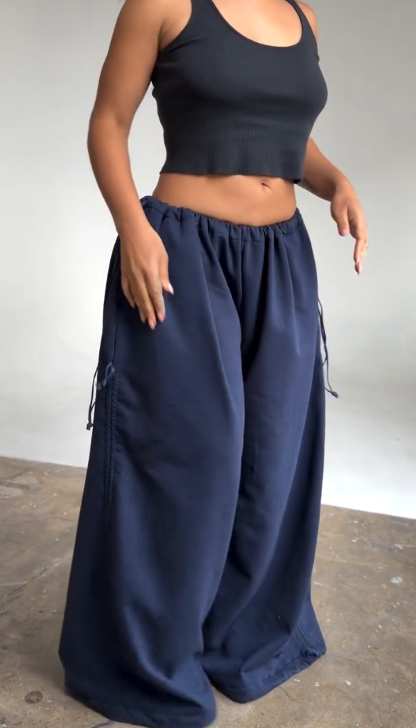 Unisex Adjustable Loose-fit Trousers