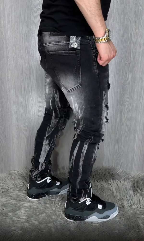 Men's Vintage Distressed Casual Jeans