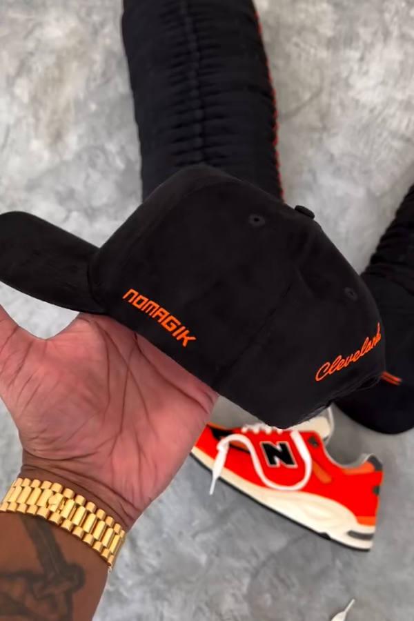 Pumpkin Suede Casual Hat
