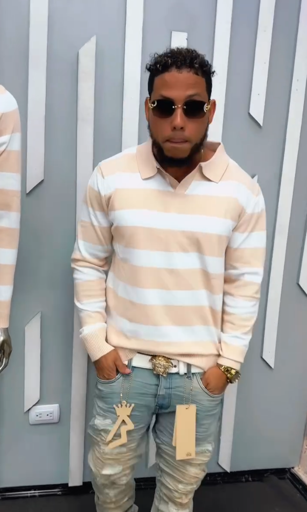Men's Classic Striped Comfortable Sweater