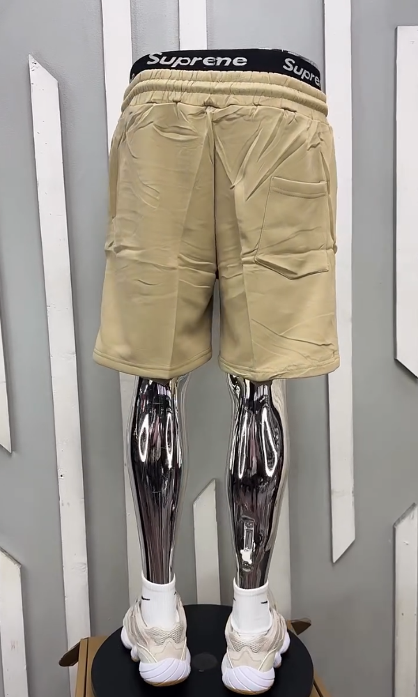 Comfortable Cotton Rhinestone Bermuda Shorts