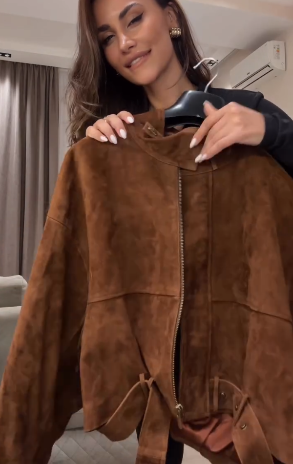 Women's Faux Suede Jacket