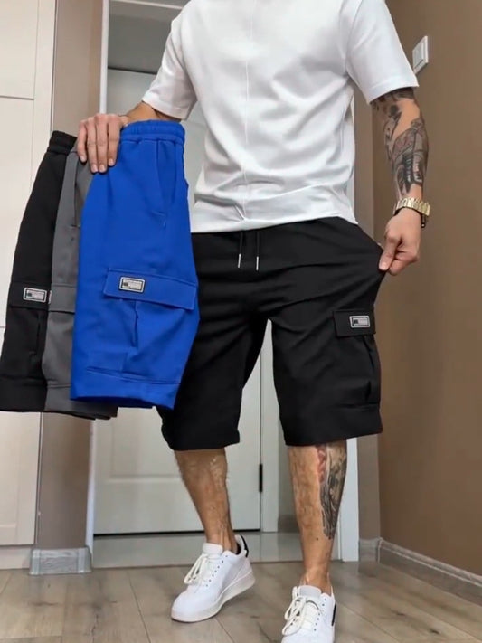 Men's Multi-Pocket Cargo Shorts (3-Pack)