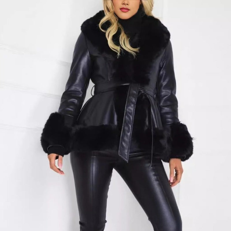 Women's Winter Casual Fur Coat