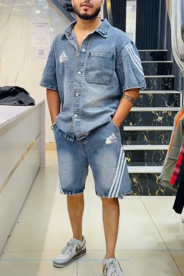 Urban Street Denim Set