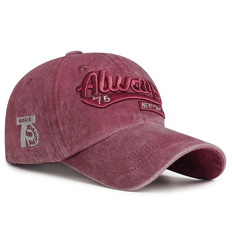 Embroidered Trendy Cap