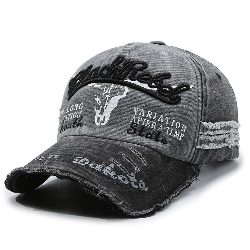 Retro Embroidery Casual Fashion Cap