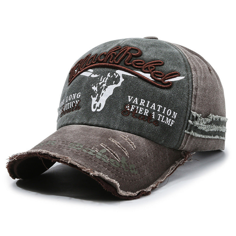 Retro Embroidery Casual Fashion Cap