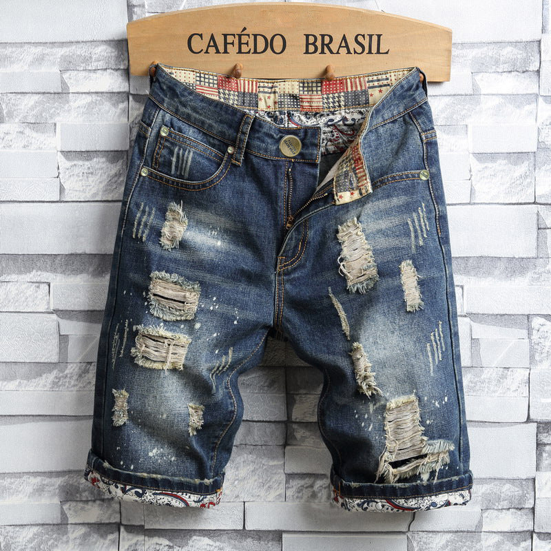 Men's Trendy Denim Shorts