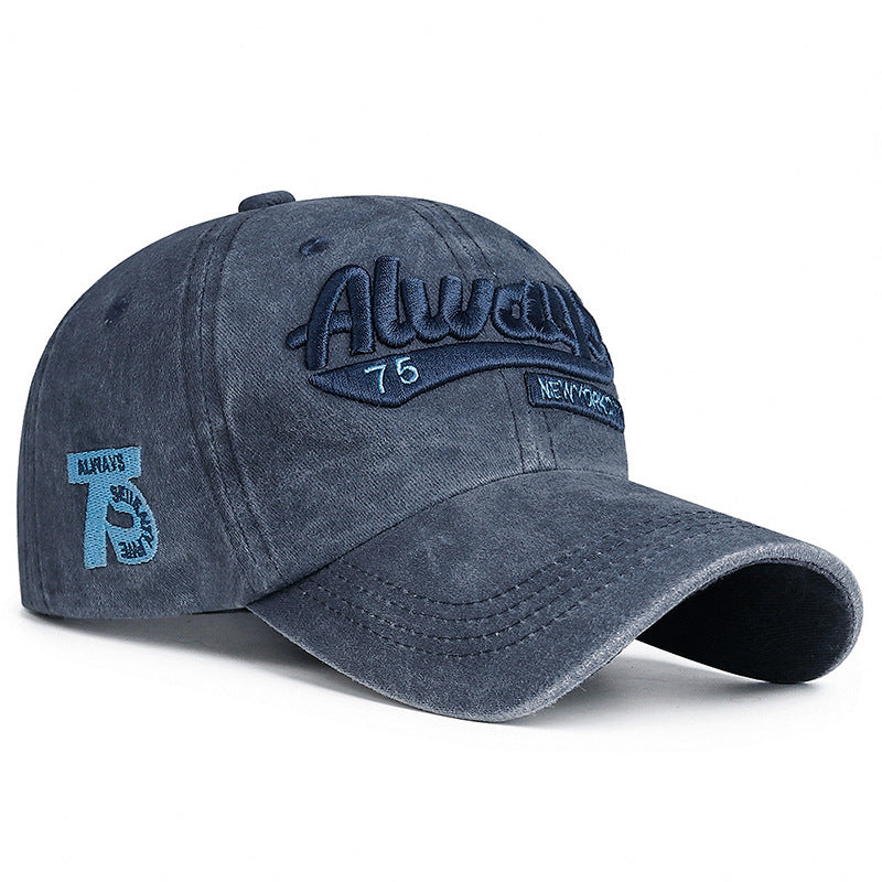 Embroidered Trendy Cap