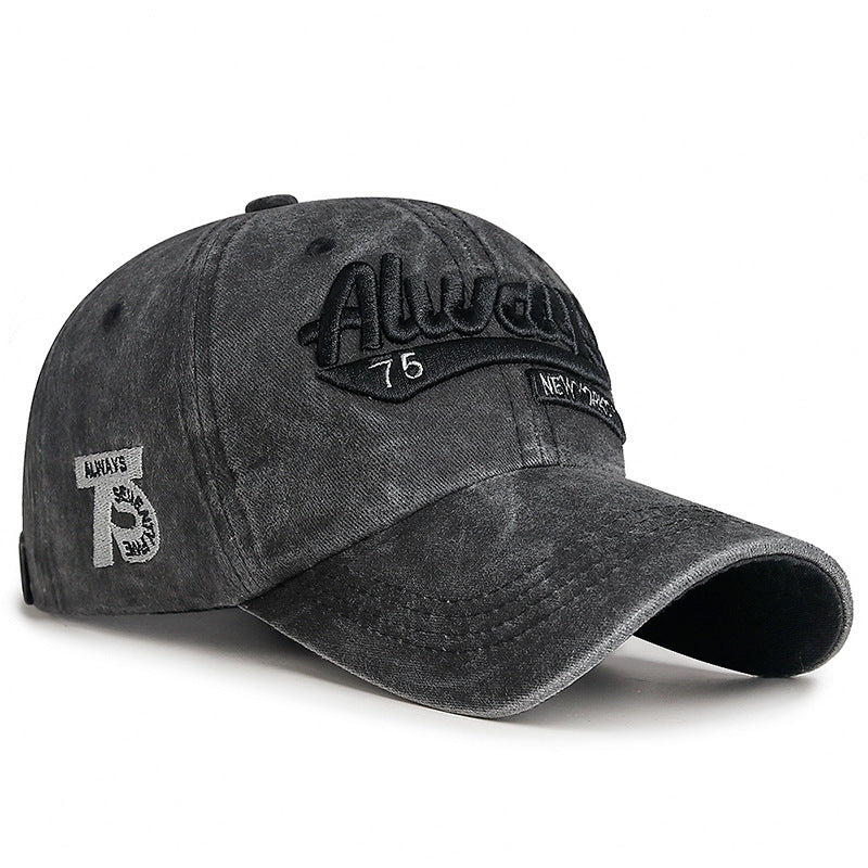 Embroidered Trendy Cap