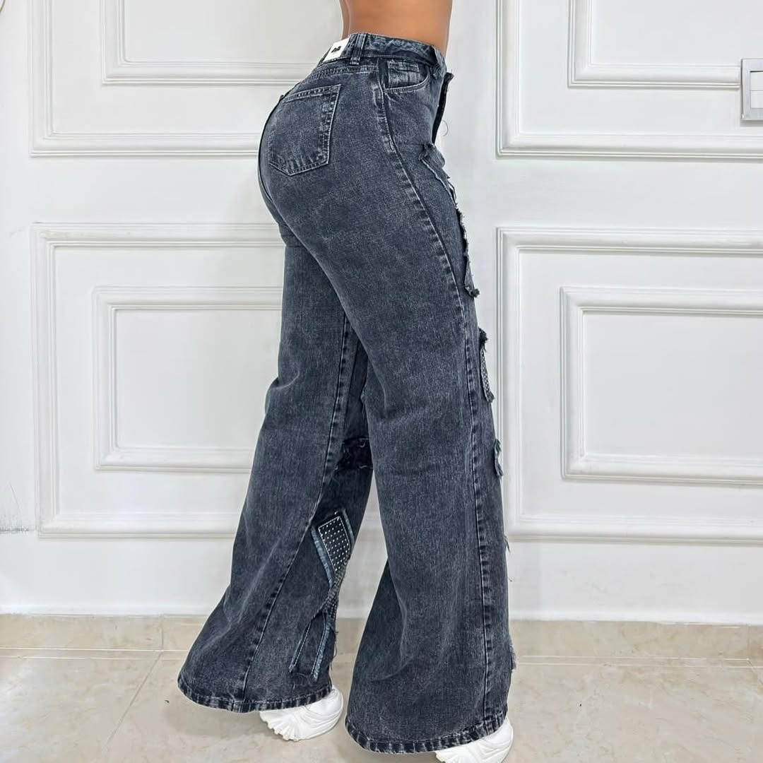 Women's Retro Casual Jeans