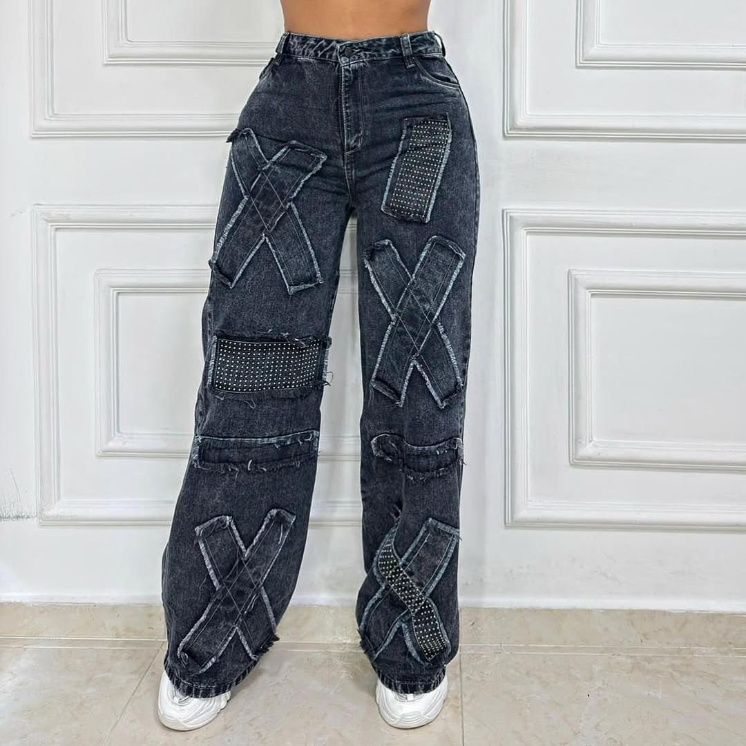 Women's Retro Casual Jeans