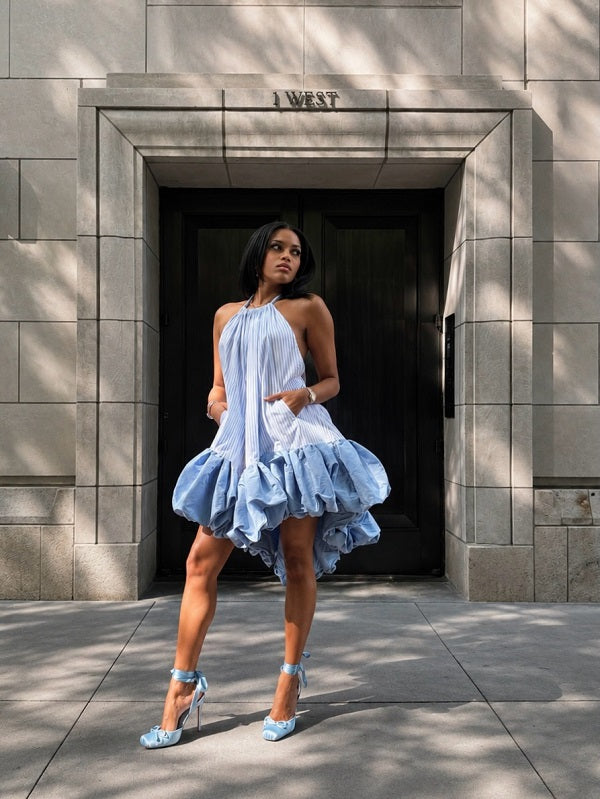 Vibrant Bubble Dress
