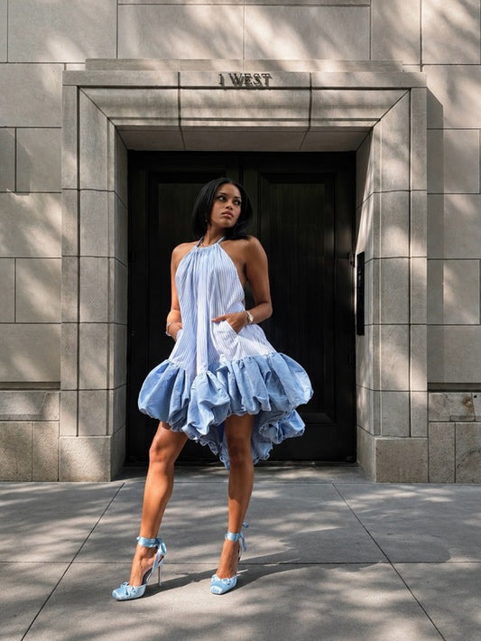 Vibrant Bubble Dress