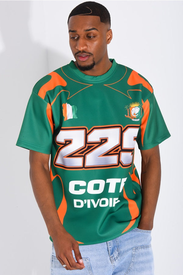 T-shirt "225 COTE D'IVOIRE"