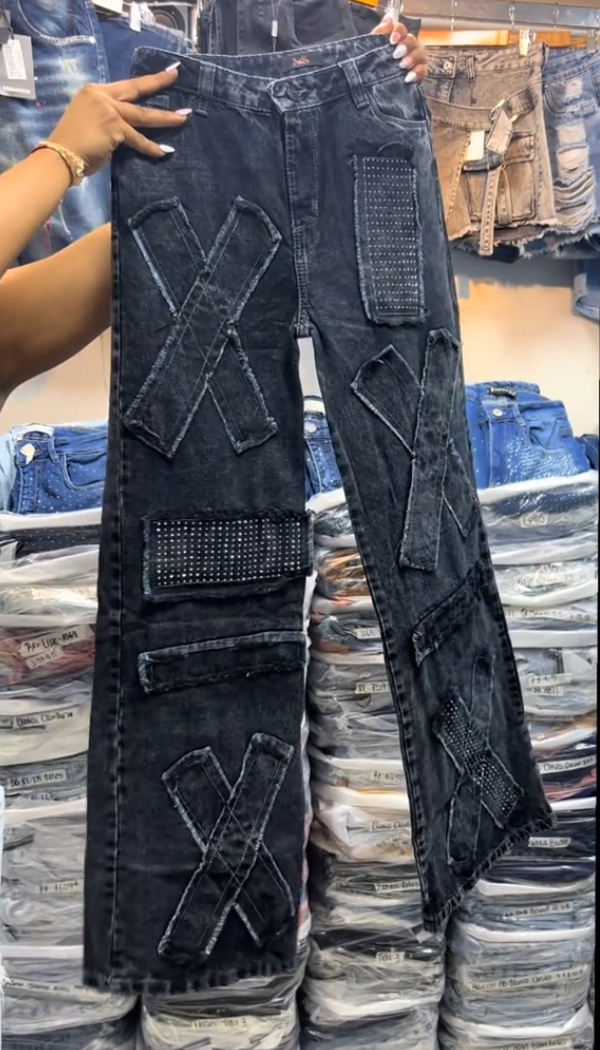 Women's Retro Casual Jeans