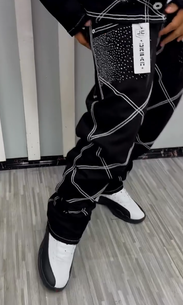 Men's Diamond Jacket & Trousers Set