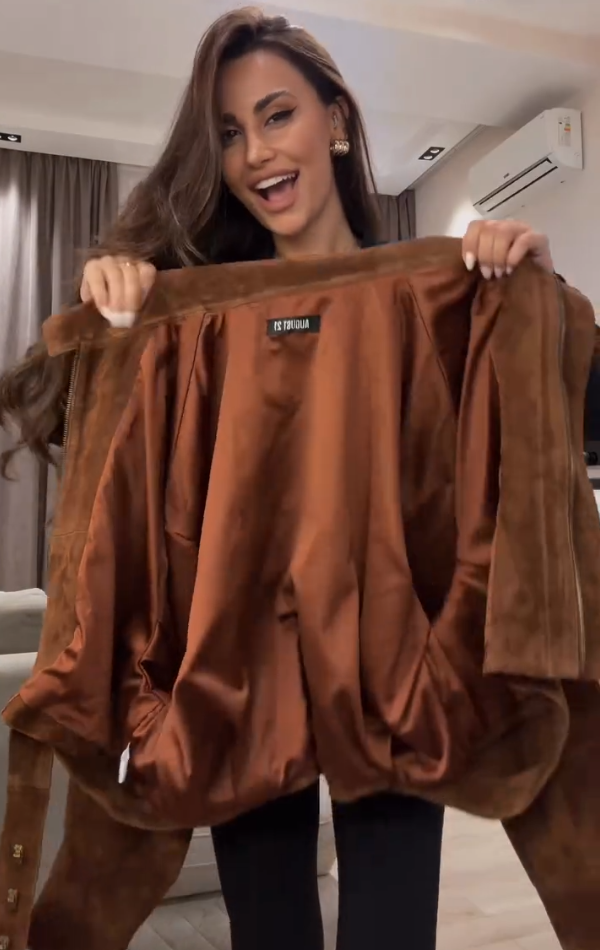 Women's Faux Suede Jacket